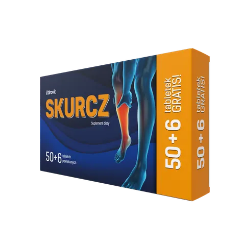 ZDROVIT SKURCZ, tabletki powlekane, 56 szt.