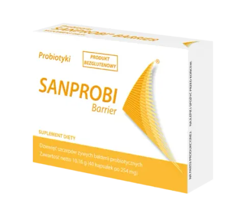 SANPROBI BARRIER, kapsułki, 40 szt.