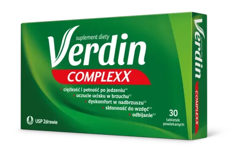 VERDIN COMPLEXX, tabletki powlekane, 30 szt.