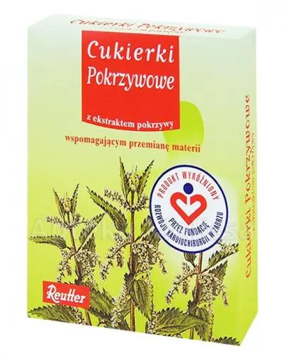 CUKIERKI POKRZYWOWE, 50 g