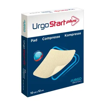 URGOSTART PLUS PAD, opatrunek na rany 10 cm x 12 cm, 1 szt.