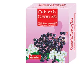 REUTTER, cukierki czarny bez, 50 g