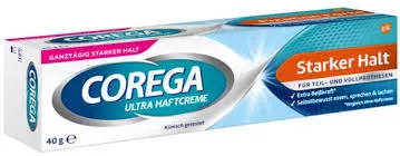 COREGA ULTRA HAFTCREME STARKER HALT, klej do protez, 40 g