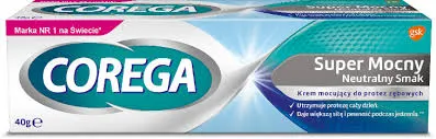COREGA ULTRA HAFTCREME NEUTRAL HALT, klej do protez, 40 g