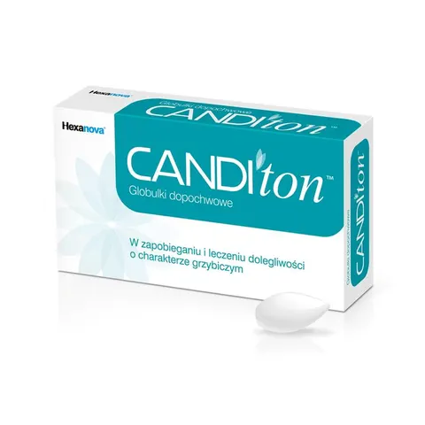 CANDITON, globulki dopochwowe, 10 szt.