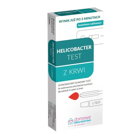 HELICOBACTER, test z krwi, 1 szt.