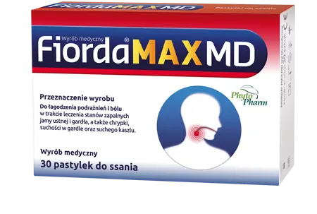 FIORDA MAX MD, pastylki do ssania 30 szt.