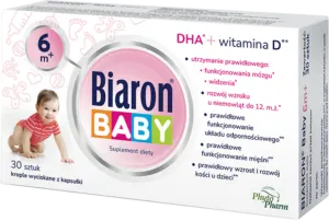 BIARON BABY 6M+, kapsułki twist-off, 30 szt.