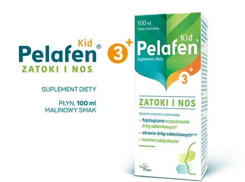 PELAFEN KID ZATOKI I NOS, płyn, 100 ml