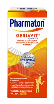 PHARMATON GERIAVIT, tabletki, 100 szt.