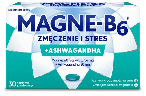 MAGNE-B6 ZMĘCZENIE I STRES, tabletki, 30 szt.