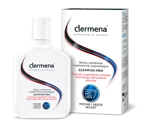 DERMENA MEN, szampon hamujący wypadanie włosów dla mężczyzn, 200 ml