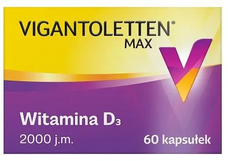VIGANTOLETTEN MAX 2000 J.M., kapsułki, 60 szt.