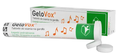GELOVOX, smak cytrusowo-mentolowy, tabletki do ssania, 20 szt.