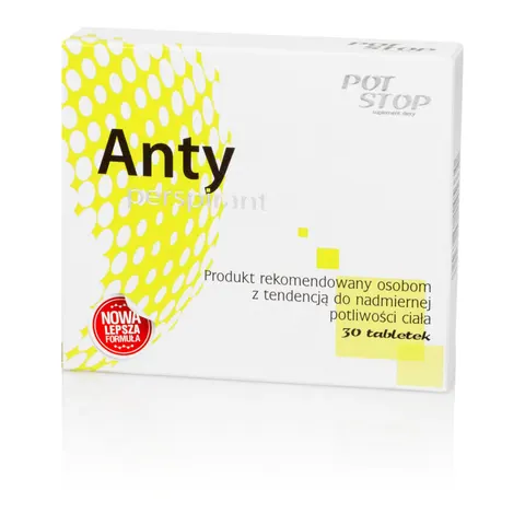 POTSTOP, antyperspirant, tabletki, 30 szt.