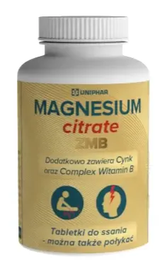 MAGNESIUM CITRATE ZMB, tabletki, 120 szt.