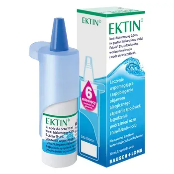 EKTIN, krople do oczu, 10 ml