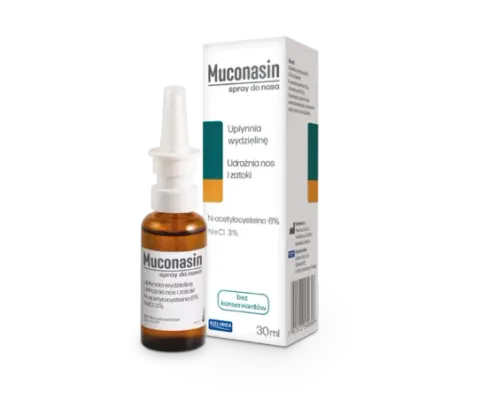 MUCONASIN, spray do nosa, 30 ml