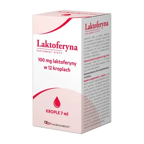 LAKTOFERYNA, krople doustne, 7 ml