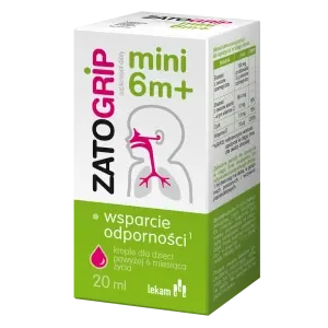 ZATOGRIP MINI 6M+, krople, 20 ml