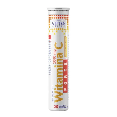 VITTER BLUE WITAMINA C FORTE 1000 MG, tabletki musujące, 20 szt.