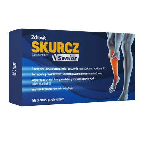 ZDROVIT SKURCZ SENIOR, tabletki powlekane, 56 szt.