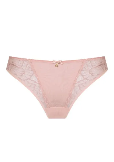 Samanta - Brazyliany Amelia M300 pudrowy XXL Różowy