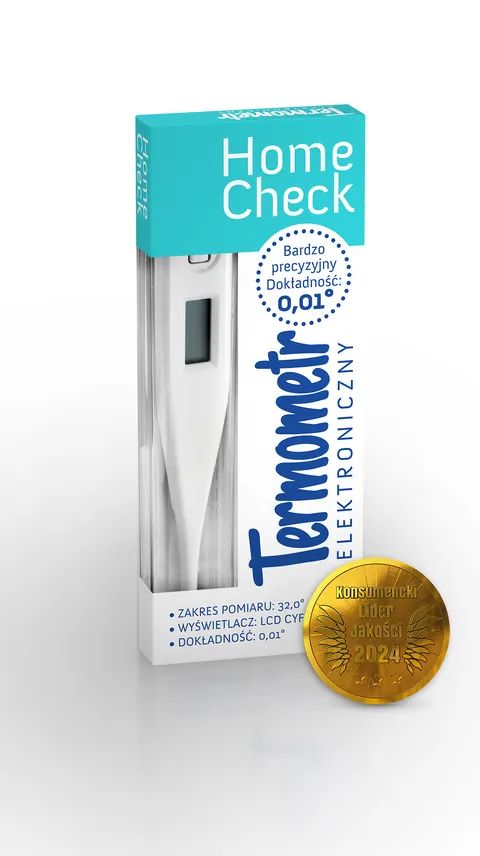 HOME CHECK, termometr elektroniczny, 1 szt.