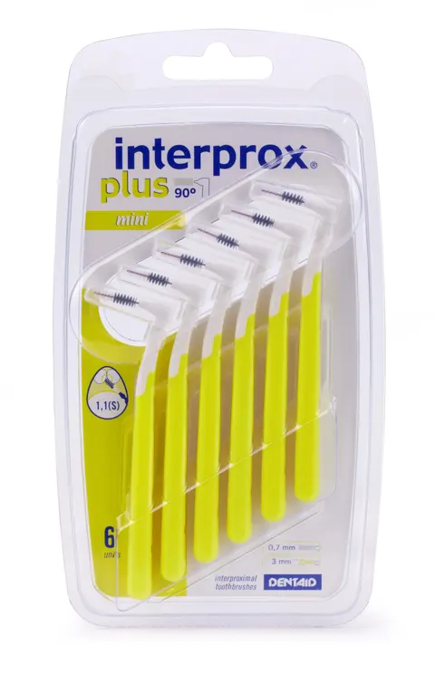 INTERPROX PLUS MINI PHD 1,1, szczoteczki międzyzębowe, 6 szt.