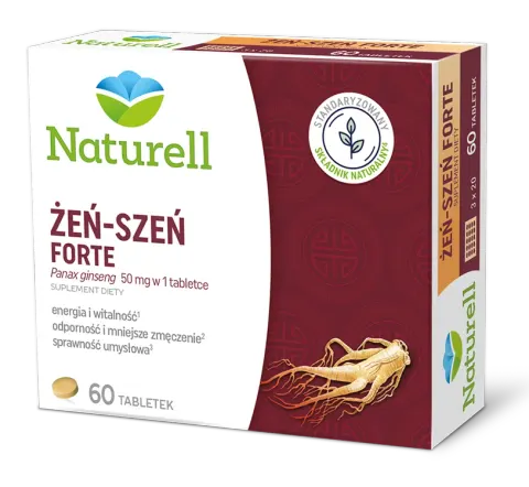 NATURELL ŻEŃ-SZEŃ FORTE, tabletki, 60 szt.
