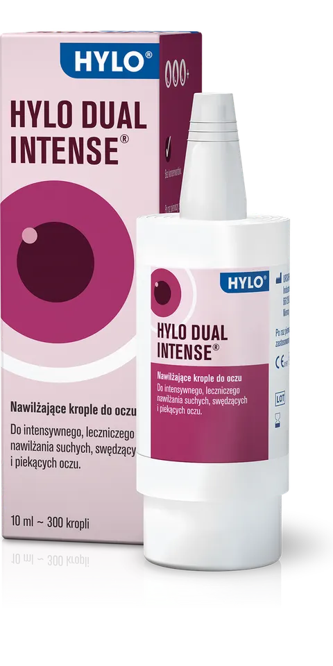 HYLO DUAL INTENSE, krople do oczu, 10 ml
