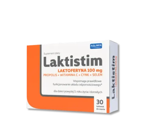 LAKTISTIM, tabletki do ssania, 30 szt.