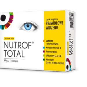 NUTROF TOTAL Z WITAMINĄ D3, kapsułki, 60 szt.