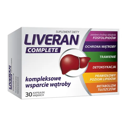LIVERAN COMPLETE, kapsułki, 30 szt.