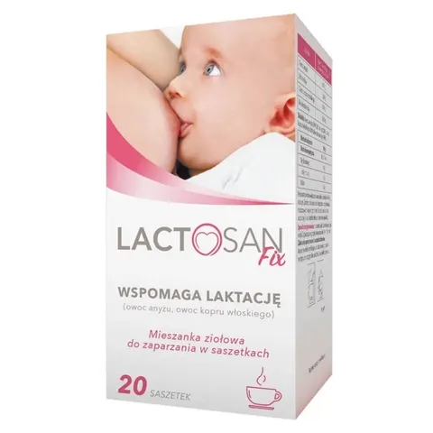 FIX LACTOSAN, saszetki z ziołami, 1,5 g x 20 szt.