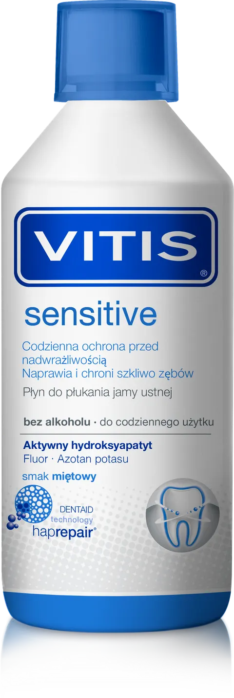 VITIS SENSITIVE płyn do płukania jamy ustnej, 500 ml