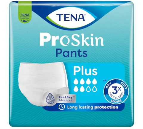 TENA PANTS PROSKIN PLUS, majtki chłonne, rozmiar M, 30 szt.