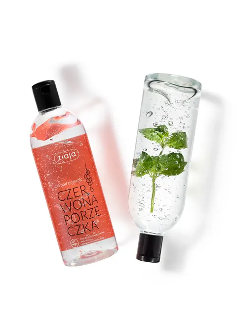 ZIAJA, żel pod prysznic czerwona porzeczka, 500 ml