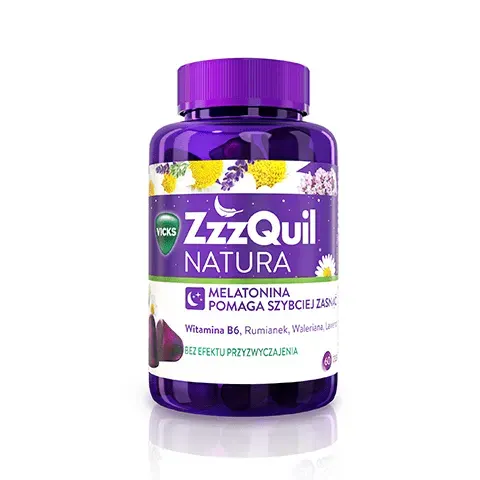 ZZZQUIL NATURA, żelki, 60 szt.