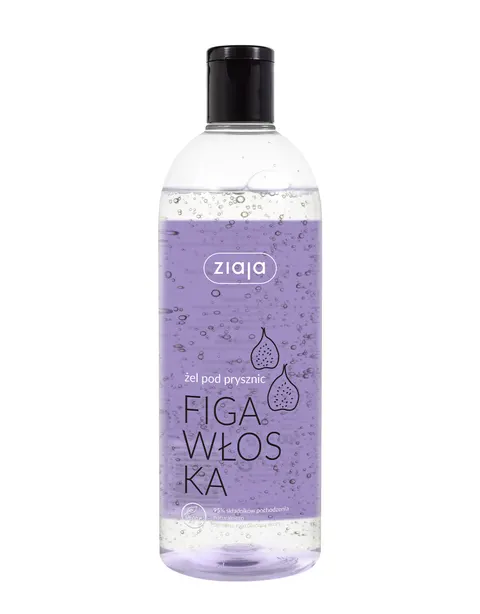 ZIAJA, żel pod prysznic, figa włoska, 500 ml