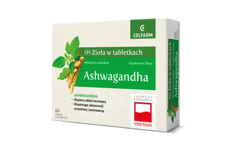 ASHWAGANDHA, tabletki, 60 szt.