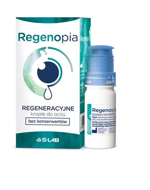 REGENOPIA, krople do oczu regeneracyjne, 10 ml
