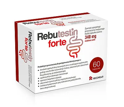 REBUTESTIN FORTE, kapsułki, 60 szt.