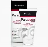 PARADERM FORTE, szampon z dziegciem, ichtiolem i cyclopiroxem, 150 g