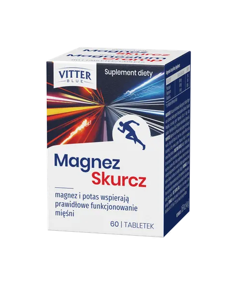VITTER BLUE MAGNEZ SKURCZ, tabletki, 60 szt.