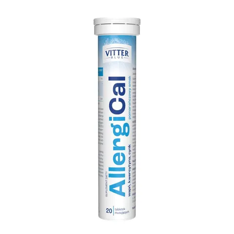 VITTER BLUE ALLERGICAL, tabletki musujące, 20 szt.