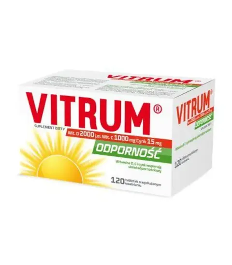 VITRUM ODPORNOŚĆ, tabletki, 120 szt.