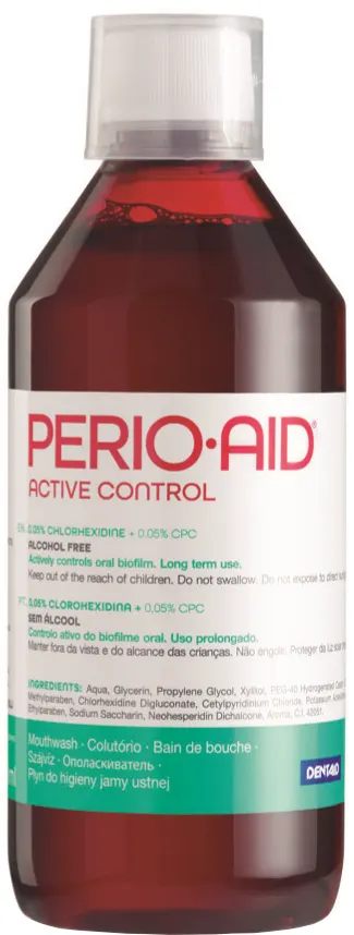 PERIO-AID ACTIVE CONTROL 0.05%, płyn do płukania jamy ustnej, 500 ml