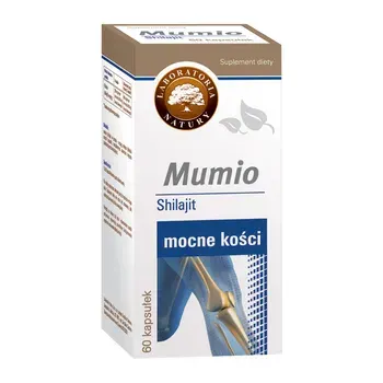 MUMIO-SHILAJIT MOCNE KOŚCI, kapsułki, 60 szt.