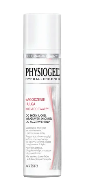 PHYSIOGEL ŁAGODZENIE I ULGA, krem do twarzy, 40 ml
